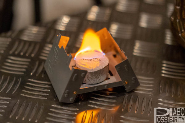 トランギアメスティン料理ポケットストーブ自動炊飯自動調理固形燃料