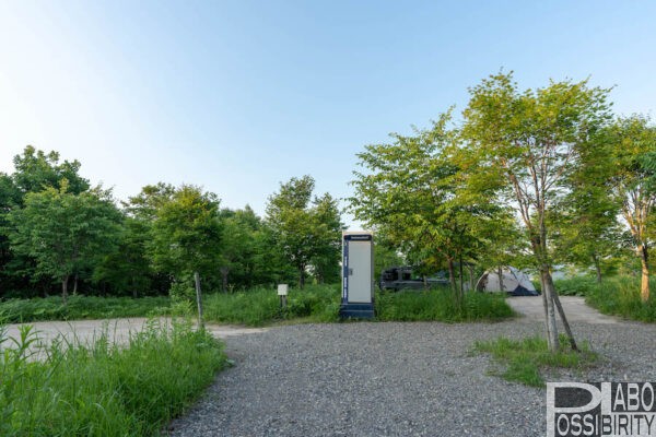 KOYA.lab陵雲荘,コヤラボキャンプサイト,北海道足寄町,新サイト,オート,車,ペット,トイレ