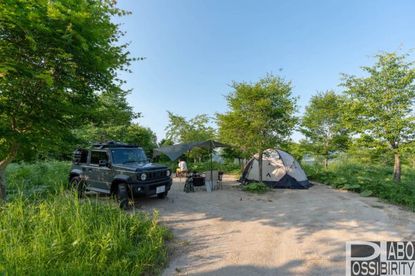 KOYA.lab陵雲荘,コヤラボキャンプサイト,北海道足寄町,新サイト,オート,車,ペット