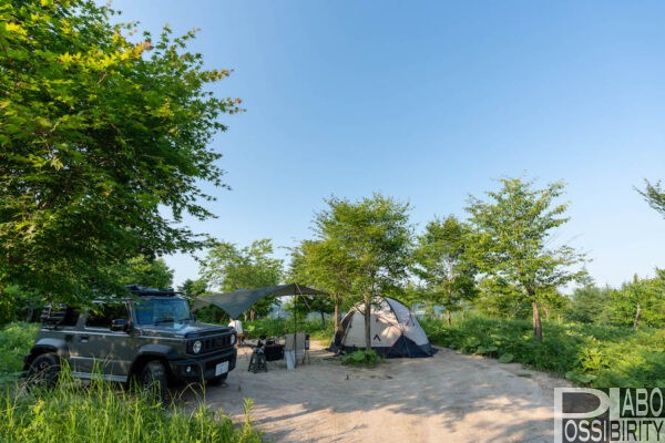 KOYA.la陵雲荘,コヤラボキャンプサイト,北海道足寄町,新サイト,オート,車,ペット
