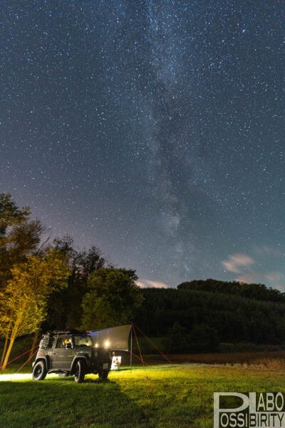 北海道中富良野町,キャンプ＆パン工房癒々,yuyu,ゆゆ,星空天の川