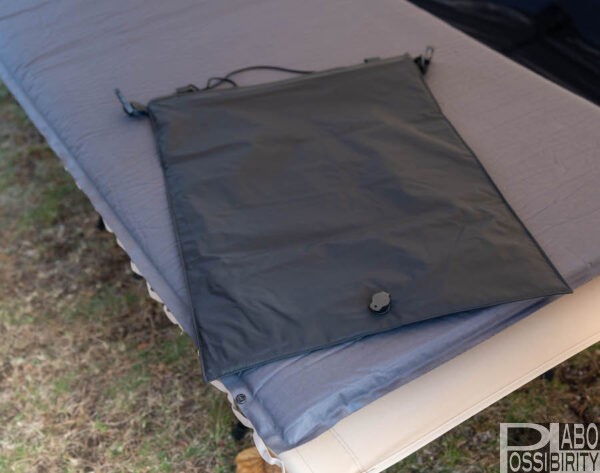 Nuucaインフレータブルマット,Makuake,口コミ,体験談,感想,メリット,シュラフ,収納性