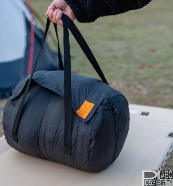 Nuuca Sleep Max,Makuake,口コミ,体験談,感想,メリット,洗濯できる寝袋,シュラフ,収納性