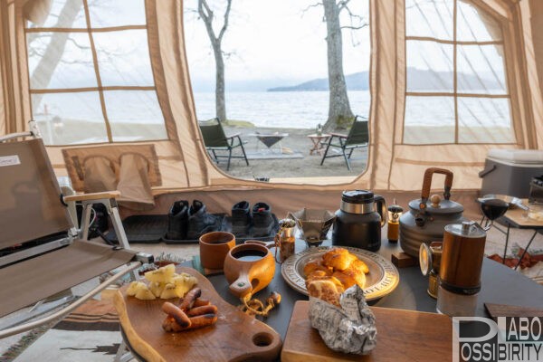 北海道弟子屈町,屈斜路湖畔,砂湯野営場,RECAMP砂湯,キャンプ場,グランピング,体験談,口コミ,ブログ,coody